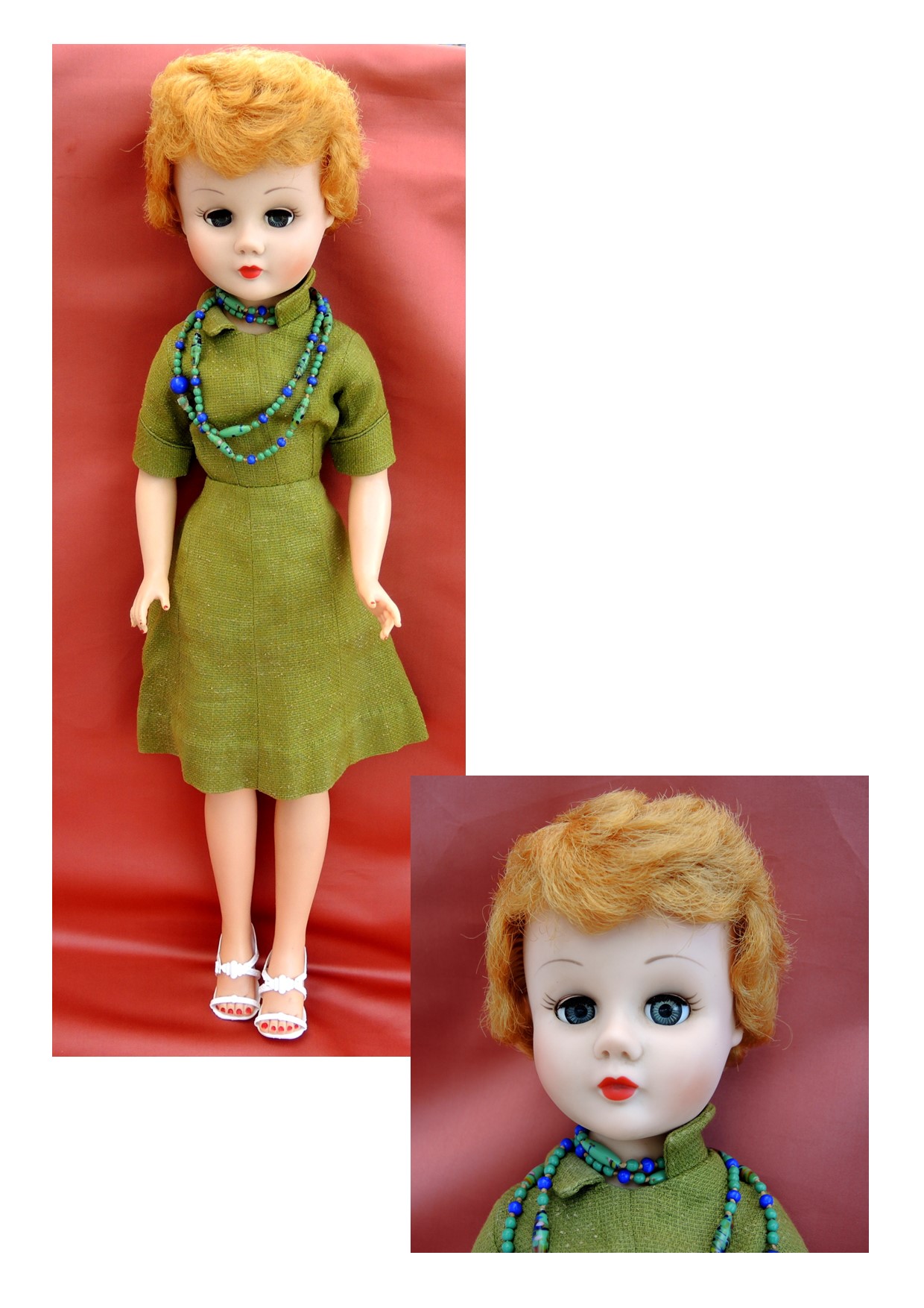 POUPEE MANNEQUIN GRANDE MODELE 62 CM EN VINYLE